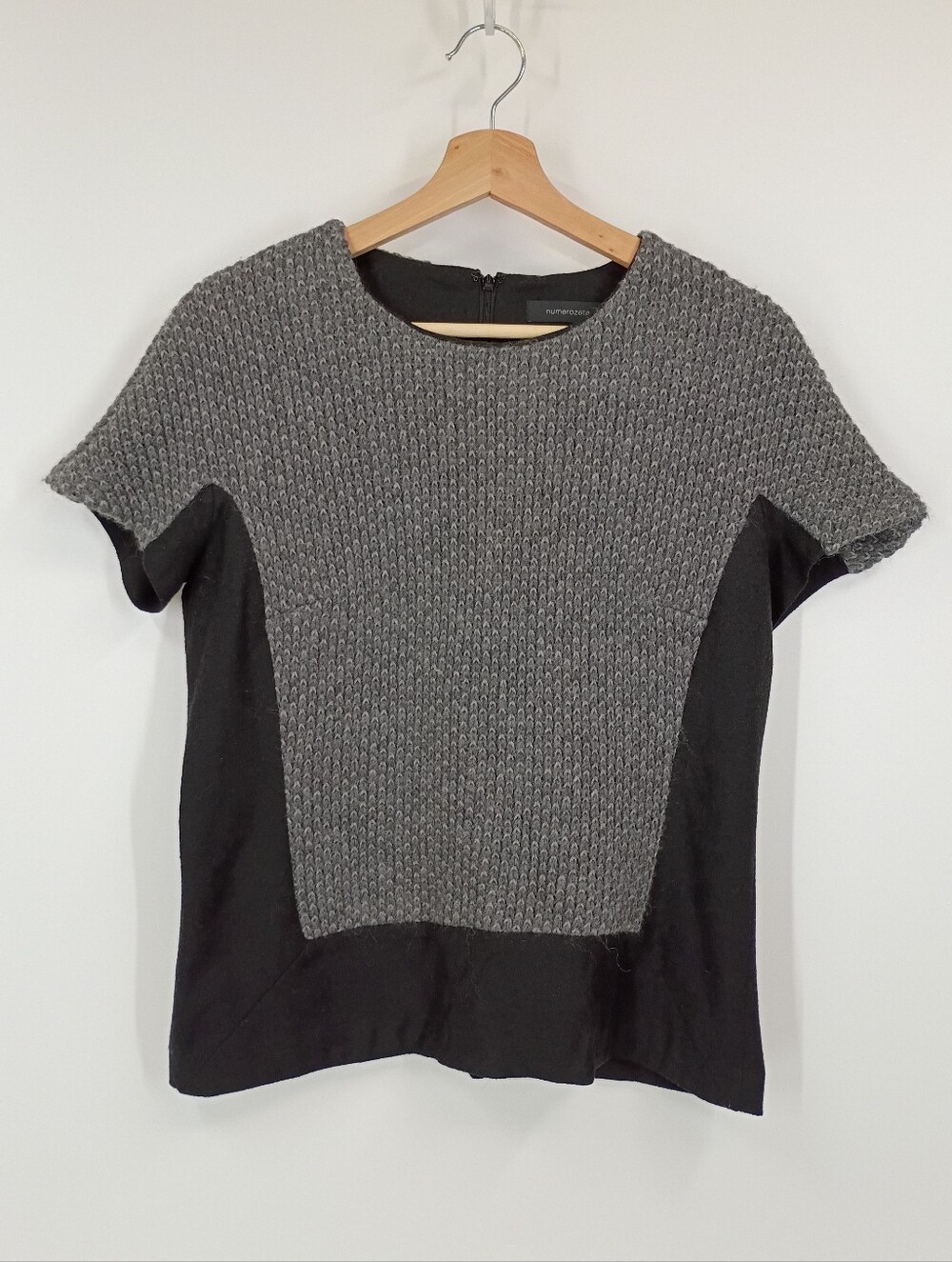 Numerozeta Wool Knit Short Sleeve